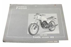 Catalogo ricambi Fantic Motor Strada 125 FM 400