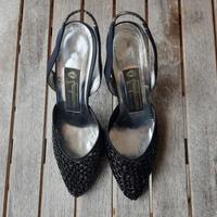 Scarpe sling backs Fragiacomo Milano vintage