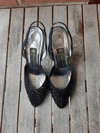Scarpe sling backs Fragiacomo Milano vintage