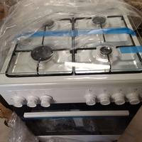 Beko, forno a gas con forno elettrico, 60x60 cm.