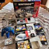 Lotto nintendo 64 e accessori e giochi