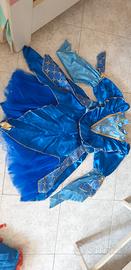 Vestito carnevale bimba principessa