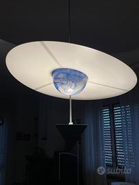 Lampadario Venini Saturno di Vico Magistretti