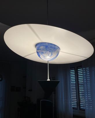 Lampadario Venini Saturno di Vico Magistretti