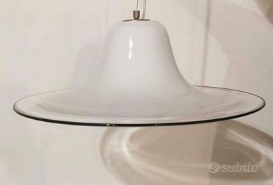 Lampadario Vetro di Murano Design Leucos Vintage