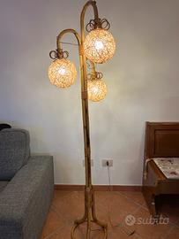 Lume in vimini  alto 175cm