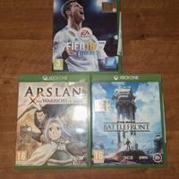 Giochi Xbox one Fifa18 - S.W. Battlefront - Arslan