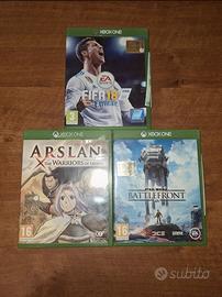 Giochi Xbox one Fifa18 - S.W. Battlefront - Arslan