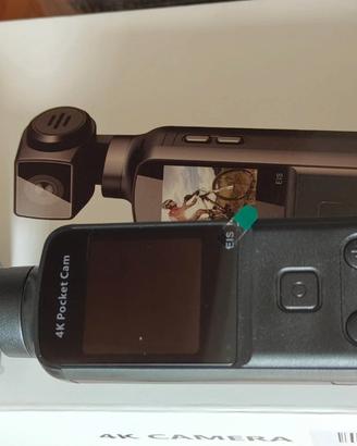 Bodycam 4K / Action Cam Vlog – Obiettivo rotabile 