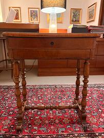 Tavolino da sarto antiquariato