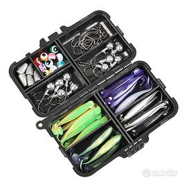 Kit esche artificiali da spinning 56 pezzi – Nuovo