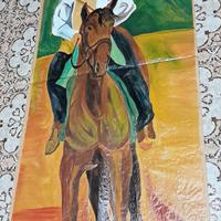 'Uomo A Cavallo' Disegno Di Antonio Corso