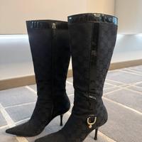 Stivali Gucci originali GG canvas – tg 35,5 C