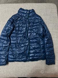 Giubboto Donna color blu marina . Nuovo Taglia L .