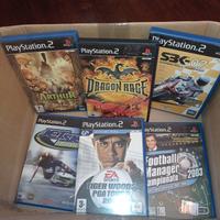 📦 Lotto 6 giochi PS2 