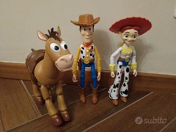 Personaggi Disney Toy Story4 Woody,Jessie Bullseye