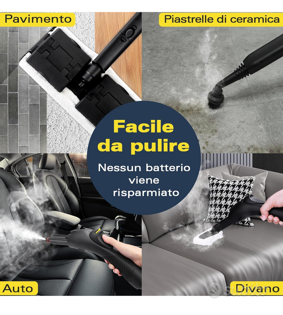 NUOVO Pulitore a Vapore - con 21 Accessori, Vapore - Elettrodomestici In  vendita a Milano