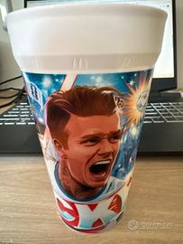 Bicchiere mc donald David Beckam