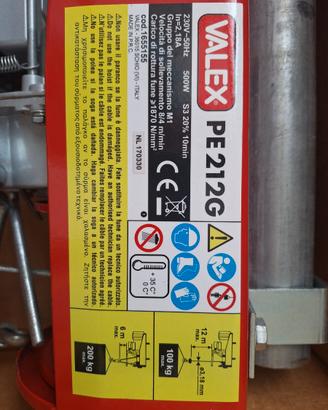 Paranco VALEX montacarichi