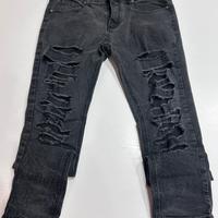 Jeans neri da uomo