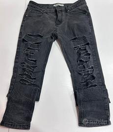 Jeans neri da uomo