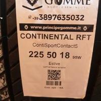2 gomme 225 50 18 continental rft A329