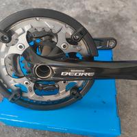 guarnitura Shimano deore tripla 9-10-11 V