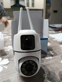 Telecamera doppio obbiettivo 