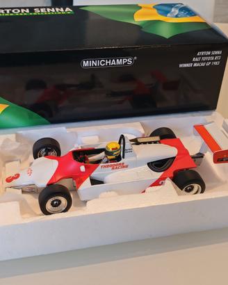 RARA Minichamps 1/18 Senna Toyota RT3 Macau 1983