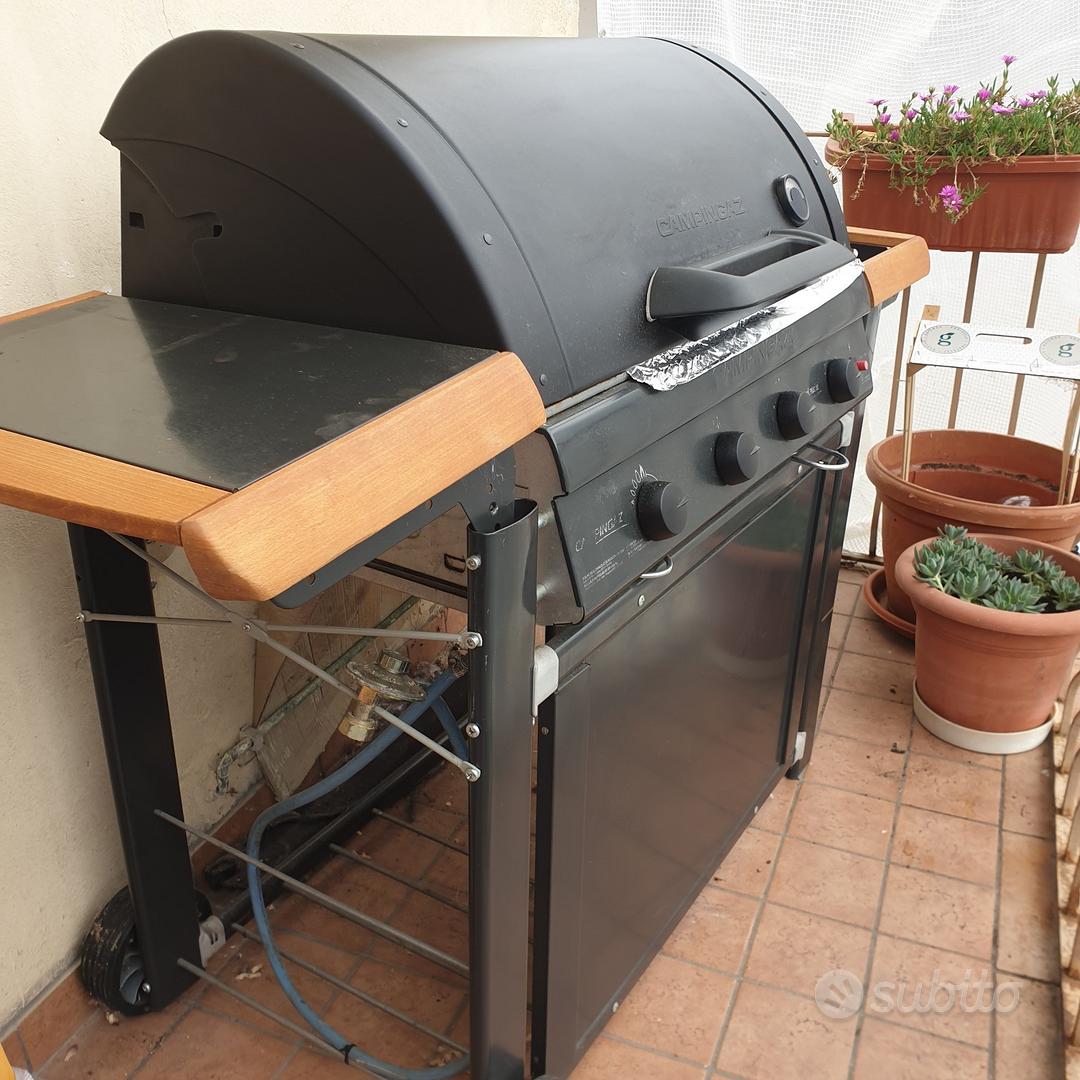 BARBECUE A GAS CAMPINGAZ ADELAIDE 4 WOODY DLX con fornello