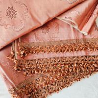 Copriletto damascato vintage 