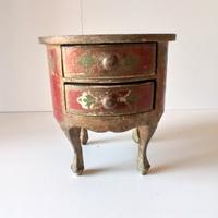 Piccola cassettiera fiorentina anni 60