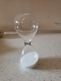 Set 8 Clessidre in Vetro con Dettaglio Strass e