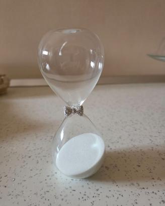 Set 8 Clessidre in Vetro con Dettaglio Strass e