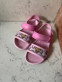 Scarpa Bambi in gomma rosa numero 29