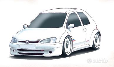 Peugeot 106 rallye 8v ricambi e xsi