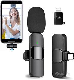 Microfono Lavalier wireless