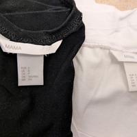 2 Magliette allattamento taglia S. h&m