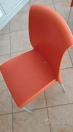 Sedie arancioni
