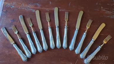 Posate per dolce vintage 