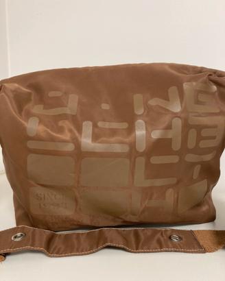 Borsa in nylon a tracolla