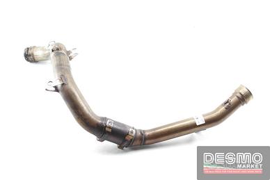 Collettore scarico orizzontale coppa alta Ducati 7