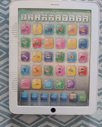 Tablet con suoni dell'alfabeto 