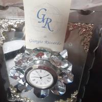 orologio da tavolo cristallo 