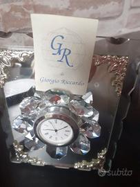 orologio da tavolo cristallo 