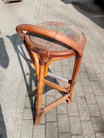 2 sgabelli in Bamboo pub