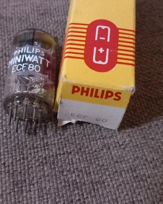 Valvola Radio TV Philips  ECF80 nuova