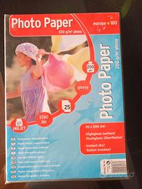 CARTA FOTOGRAFICA PER STAMPANTE 