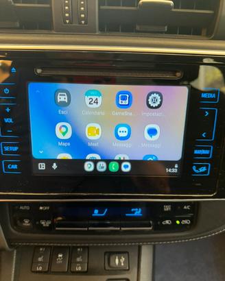CarPlay Android Auto per Toyota Touch 2