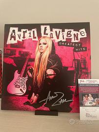 Greatest hits Avril lavigne autografato